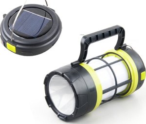 Latarka Verk Latarka turystyczna led solarna lampa biwakowa aku Latarka turystyczna led solarna lampa biwakowa aku 7