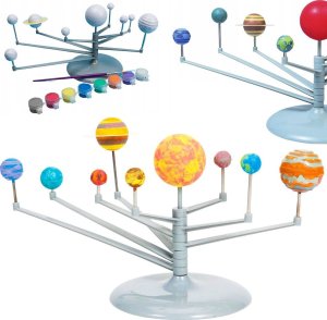 Verk Zestaw kreatywny do malowania układ słoneczny model edukacyjny planety 3d Zestaw kreatywny do malowania układ słoneczny model edukacyjny planety 3d 1
