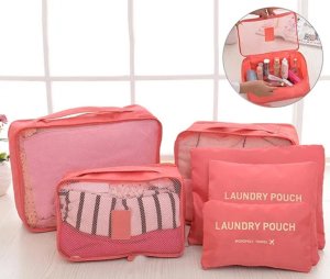 Verk Organizery podróżne do walizki siatki na pranie x6 Organizery podróżne do walizki siatki na pranie x6 3