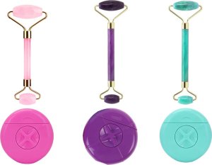 Masażer Verk do twarzy roller golarka 3 w 1 zestaw 4