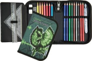 Piórnik Under Cover Piórnik z Wyposażeniem, Dinozaury, Jurassic World 2