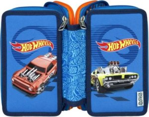 Piórnik Under Cover Potrójny Piórnik z Wyposażeniem, Hot Wheels 2