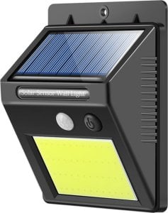 Kinkiet Verk Lampa solarna 48 led cob czujnik zmierzchu i ruchu Lampa solarna 48 led cob czujnik zmierzchu i ruchu 1