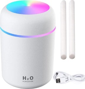 Nawilżacz powietrza Verk Mini nawilżacz powietrza dyfuzor zapachowy aromaterapia mgiełka usb rgb Mini nawilżacz powietrza dyfuzor zapachowy aromaterapia mgiełka usb rgb 1