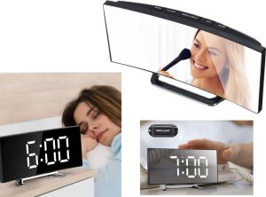 Verk Zegar cyfrowy elektroniczny budzik led termometr Zegar cyfrowy elektroniczny budzik led termometr 11