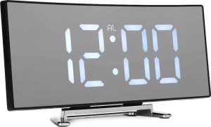 Verk Zegar cyfrowy elektroniczny budzik led termometr Zegar cyfrowy elektroniczny budzik led termometr 6