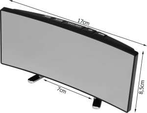 Verk Zegar cyfrowy elektroniczny budzik led termometr Zegar cyfrowy elektroniczny budzik led termometr 7