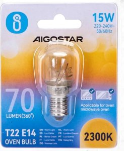 Aigostar  Żarówka do piekarnika T22 15W Żarówka do piekarnika T22 15W 3