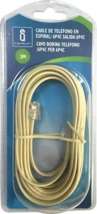 Aigostar  Kabel telefoniczny 3 m biały Kabel telefoniczny 3 m biały 1
