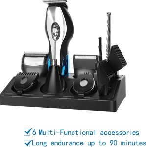 Trymer Aigostar  Wielofunkcyjny zestaw do strzyżenia 6 w 1 Wielofunkcyjny zestaw do strzyżenia 6 w 1 2