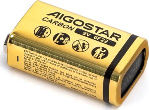 Aigostar  Bateria alkaliczna cynkowo-węglowa 6F22 9V 1 szt. Bateria alkaliczna cynkowo-węglowa 6F22 9V 1 szt. 3