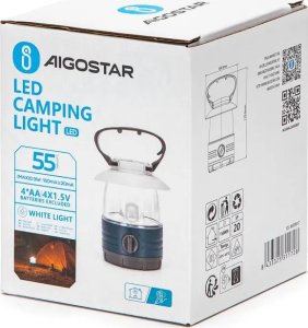Latarka Aigostar  Latarka kempingowa na 4 baterie AA Latarka kempingowa na 4 baterie AA 5