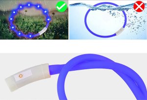 Verk Obroża świecąca led dla psa i kota wodoodprna regulowana regulacja 47cm usb Obroża świecąca led dla psa i kota wodoodprna regulowana regulacja 47cm usb 8