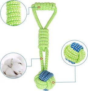 Zegarek Przyjaciele Zabawka dla psa gryzak szarpak sznur mocny długi Zabawka dla psa gryzak szarpak sznur mocny długi 4