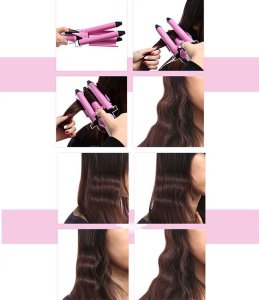 Lokówka Verk Falownica do włosów karbownica lokówka ceramiczna Falownica do włosów karbownica lokówka ceramiczna 8