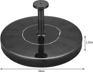 Verk Fontanna solarna pompa ogrodowa do oczka pływająca Fontanna solarna pompa ogrodowa do oczka pływająca 7