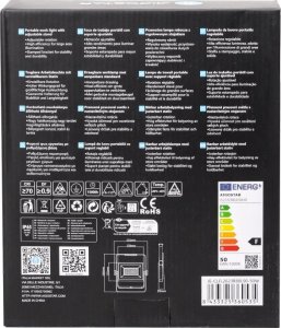 Naświetlacz Aigostar  Przenośna lampa 50W 6500K robocza halogen led z podstawką kabel 1,8m Przenośna lampa 50W 6500K robocza halogen led z podstawką kabel 1,8m 7