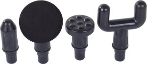 Verk Pistolet do masażu masażer do pleców ciała mocny massage gun pro końcówki 5