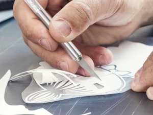 Verk Nóż nożyk modelarski skalpel 13 ostrzy etui zestaw Nóż nożyk modelarski skalpel 13 ostrzy etui zestaw 4