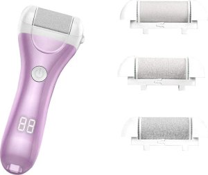 Verk Elektryczny pilnik do stóp pięt tarka pumeks frezarka zestaw 3 rolki lcd Elektryczny pilnik do stóp pięt tarka pumeks frezarka zestaw 3 rolki lcd 2