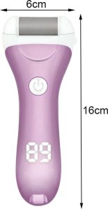 Verk Elektryczny pilnik do stóp pięt tarka pumeks frezarka zestaw 3 rolki lcd Elektryczny pilnik do stóp pięt tarka pumeks frezarka zestaw 3 rolki lcd 8