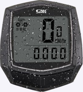 Verk Licznik rowerowy wodoodporny prędkościomierz z lcd Licznik rowerowy wodoodporny prędkościomierz z lcd 2