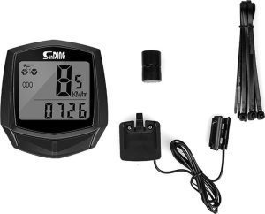 Verk Licznik rowerowy wodoodporny prędkościomierz z lcd Licznik rowerowy wodoodporny prędkościomierz z lcd 3