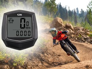 Verk Licznik rowerowy wodoodporny prędkościomierz z lcd Licznik rowerowy wodoodporny prędkościomierz z lcd 10