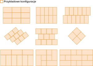 Ravio Panel tapicerowany - Tkanina Soft (ekoskóra) 70x30 4