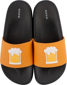 Soxo Premium Klapki Plażowe Damskie Męskie SOXO Piwo | Idealne na Lato Wakacje i na Basen | Gumowe 4243 3
