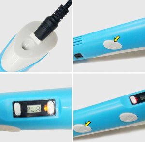 Długopis 3D Heckermann Długopis 3D Heckermann 3041-2Y - Niebieski, 115M Filamentu 8