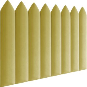 Ravio Panel tapicerowany  płotek szpiczasty - Tkanina Magic Velvet 110x30 2