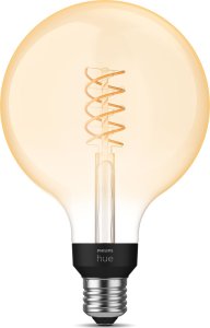 Signify Philips Hue White E27 Filament Globe G125 550lm 10