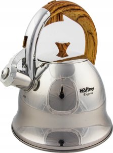 Hoffner Czajnik z Gwizdkiem 3 Litry Indukcja Gaz Stalowy 2