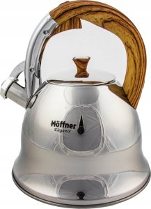 Hoffner Czajnik z Gwizdkiem 3 Litry Indukcja Gaz Stalowy 3