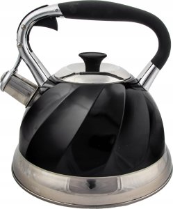 Hoffner Czajnik z Gwizdkiem 3 Litry Indukcja Gaz Stalowy 4