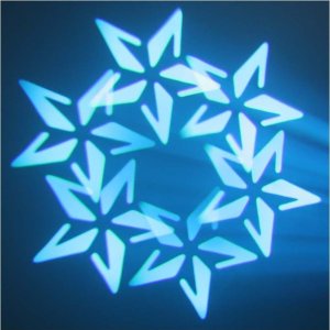 LIGHT4ME 100 SPOT RING głowica ruchoma LED oświetlenie sceniczne 9