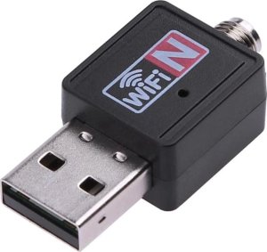 Karta sieciowa SwiatKabli Karta zewnętrzna WIFI + antena 300Mbps USB 6