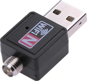 Karta sieciowa SwiatKabli Karta zewnętrzna WIFI + antena 300Mbps USB 7