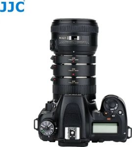 Konwerter JJC Zestaw pierścieni pośrednich macro JJC AET II do Nikon z przeniesieniem automatyki 12