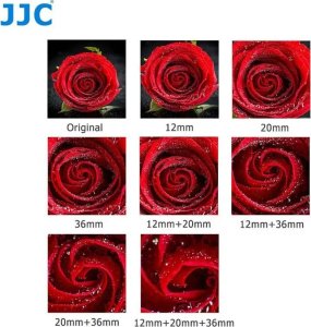 Konwerter JJC Zestaw pierścieni pośrednich macro JJC AET II do Nikon z przeniesieniem automatyki 16