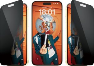PanzerGlass PanzerGlass Privacy Screen Protector iPhone 15 Plus, UWF 1