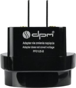 DPM ADAPTER PODRÓŻNY Z WTYK USA - GNIAZDO PL POLSKIE 3