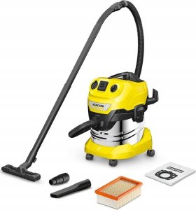 Odkurzacz przemysłowy Karcher Sauso-drėgno valymo siurblys Karcher WD 4 P S V-20/5/22; 1000 W 1