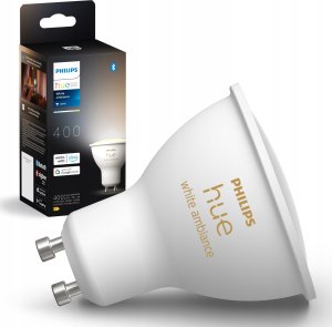 Signify Philips Hue White Ambiance GU10 Einzelpack 350lm 1