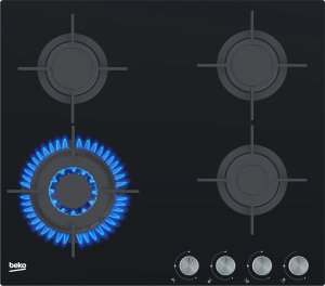 Płyta grzewcza Beko BEKO Hob HILW64222S 60 cm Gas Juodas 2