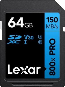 Karta Lexar Lexar | Memory Card | Professional 800x PRO | 64 GB | SDXC | Flash memory class UHS-I 1