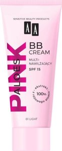AA Aloes Pink multinawilżający krem BB 01 Light 30ml 1