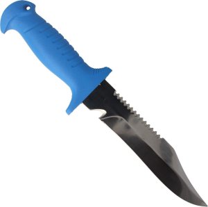 MAC Coltellerie Nóż nurkowy MAC Coltellerie 170mm (SQUALO 17 BLUE) 4