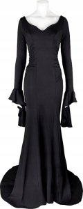 Korbi PRZEBRANIE MORTICIA ADDAMS ADDAMSÓW SUKNIA S/M 4